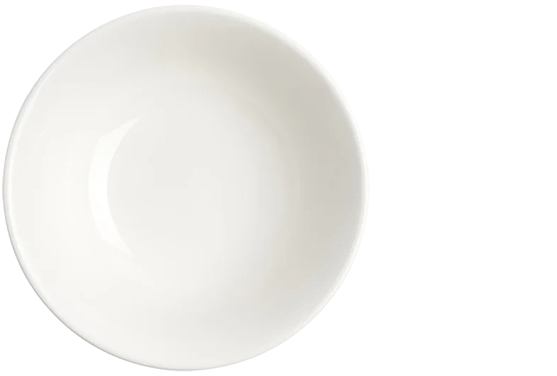 Browne - FOUNDATION 13.5 fl Oz Porcelain White Bowl, Pack of 36 - 5630152