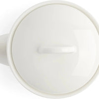 Browne - FOUNDATION 15.2fl Oz Porcelain White Teapot, Pack of 4 - 5630133