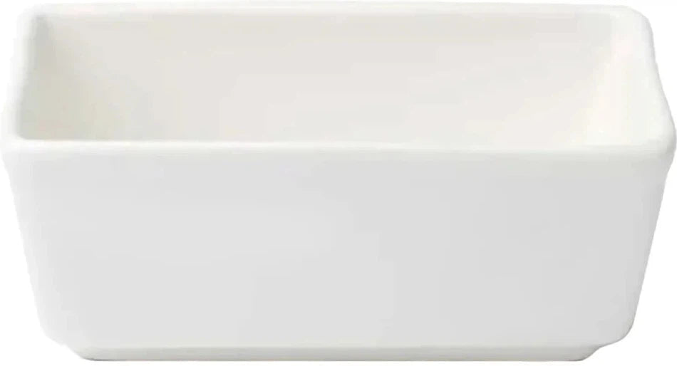 Browne - FOUNDATION 4.25" White Porcelain Sugar Packet Holder, 2 Dz - 5630101