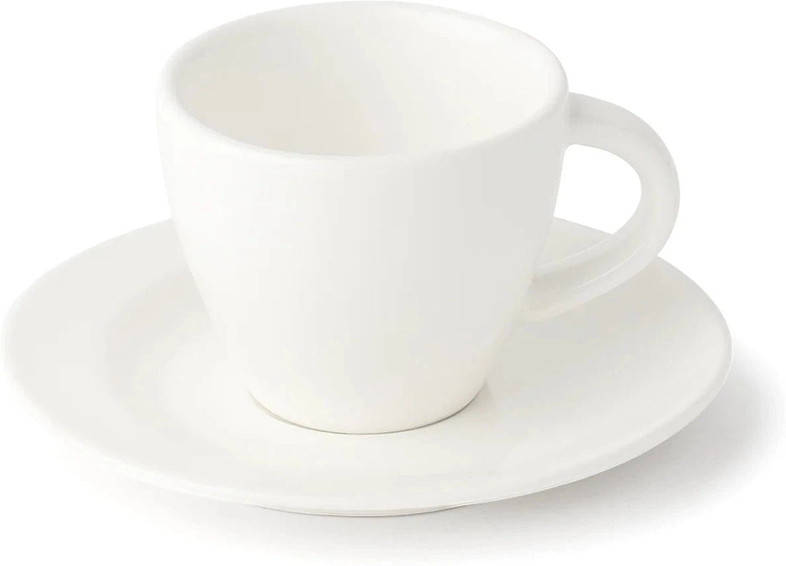 Browne - FOUNDATION 4.5" Porcelain White Saucer, 3 Dz - 5630171