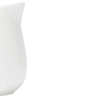 Browne - FOUNDATION 5.4fl Oz Porcelain White Creamer, Pack of 36 - 5630120