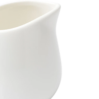 Browne - FOUNDATION 5.4fl Oz Porcelain White Creamer, Pack of 36 - 5630120
