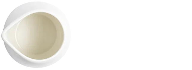 Browne - FOUNDATION 5.4fl Oz Porcelain White Creamer, Pack of 36 - 5630120