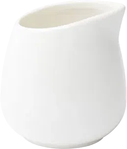 Browne - FOUNDATION 5.4fl Oz Porcelain White Creamer, Pack of 36 - 5630120