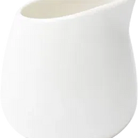 Browne - FOUNDATION 5.4fl Oz Porcelain White Creamer, Pack of 36 - 5630120