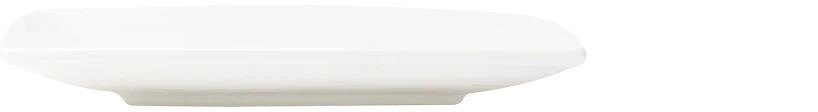 Browne - FOUNDATION 6.25" Porcelain White Square Coupe Plate, Pack of 36 - 5630189