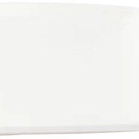 Browne - FOUNDATION 6.25" Porcelain White Square Coupe Plate, Pack of 36 - 5630189