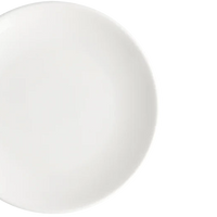Browne - FOUNDATION 6.5" Porcelain White Round Coupe Plate, Pack of 36 - 5630162