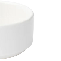 Browne - FOUNDATION 7.1 fl Oz Porcelain White Stackable Bowl, 3 Dz - 5630150