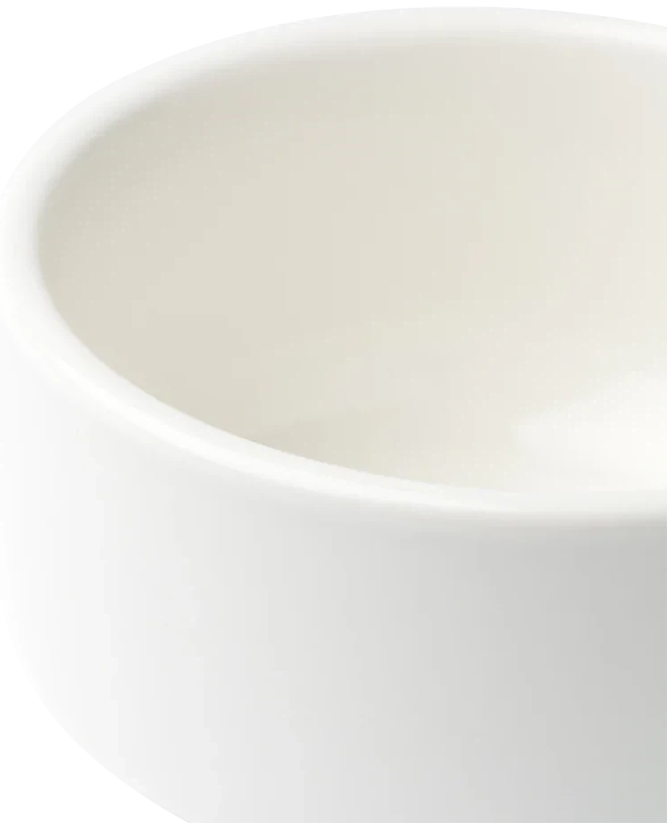 Browne - FOUNDATION 7.1 fl Oz Porcelain White Stackable Bowl, 3 Dz - 5630150