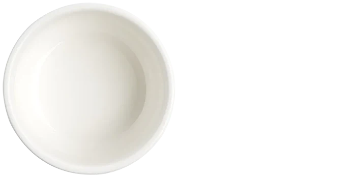 Browne - FOUNDATION 7.1 fl Oz Porcelain White Stackable Bowl, 3 Dz - 5630150