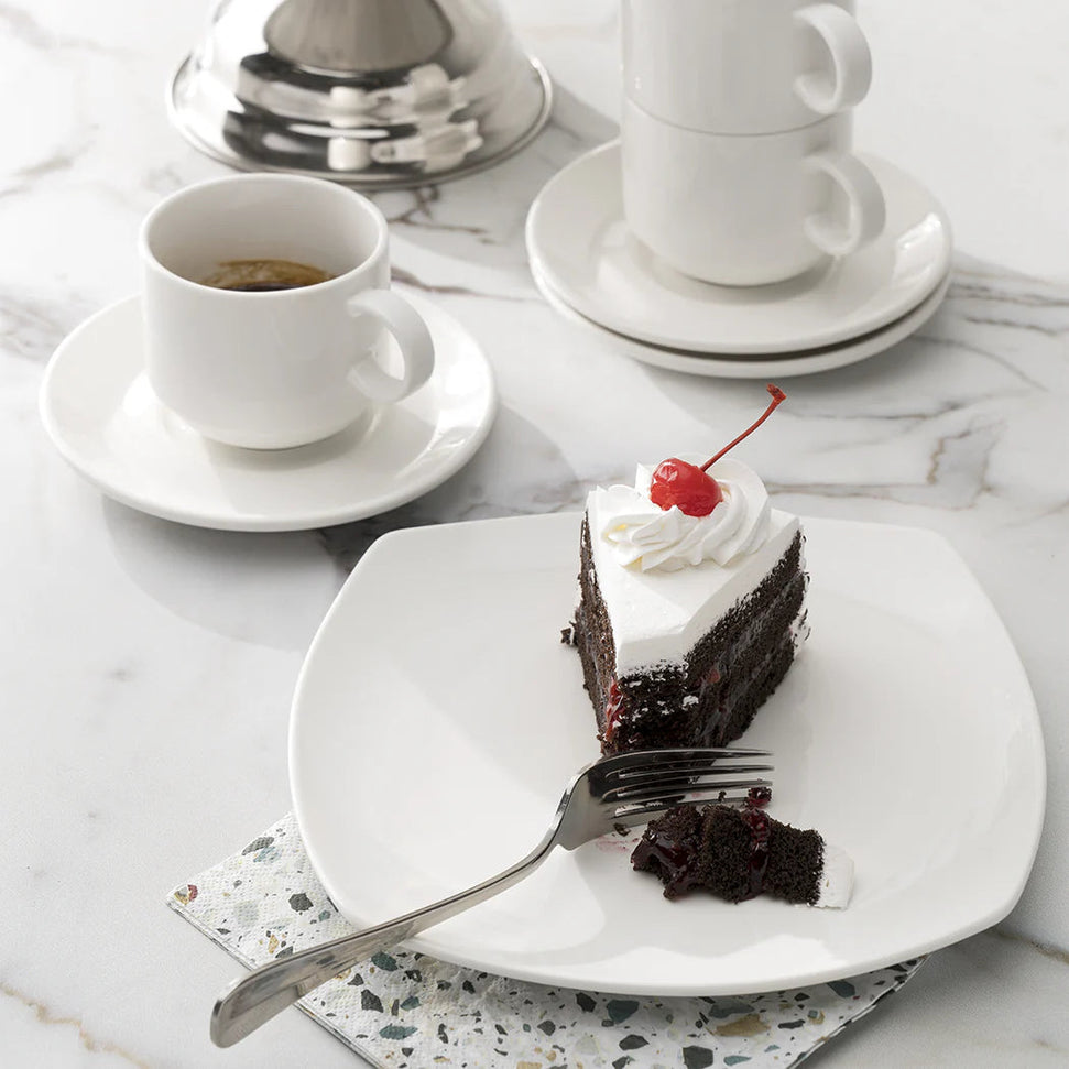 Browne - FOUNDATION 7.8 Oz Porcelain White Cup, 3 Dz - 5630178