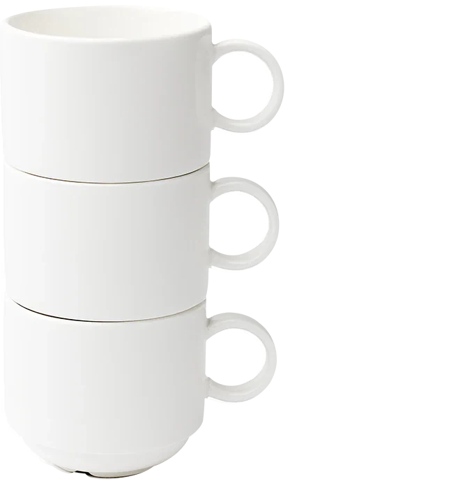 Browne - FOUNDATION 7.8 Oz Porcelain White Cup, Pack of 36 - 5630178