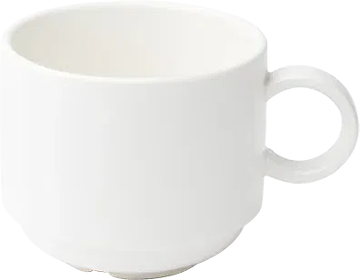 Browne - FOUNDATION 7.8 Oz Porcelain White Cup, Pack of 36 - 5630178