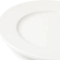 Browne - FOUNDATION 9" Porcelain Round Chef White Plate, Pack of 24 - 5630209