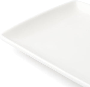 Browne - FOUNDATION 9.25" x 5.25" Porcelain Rectangular Coupe Plate - 30187