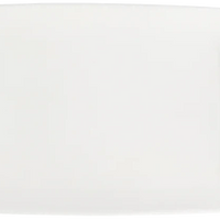 Browne - FOUNDATION 9.25" x 5.25" Porcelain White Rectangular Coupe Plate, Pack of 36 - 5630187