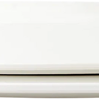 Browne - FOUNDATION 9.25" x 5.25" Porcelain White Rectangular Coupe Plate, Pack of 36 - 5630187