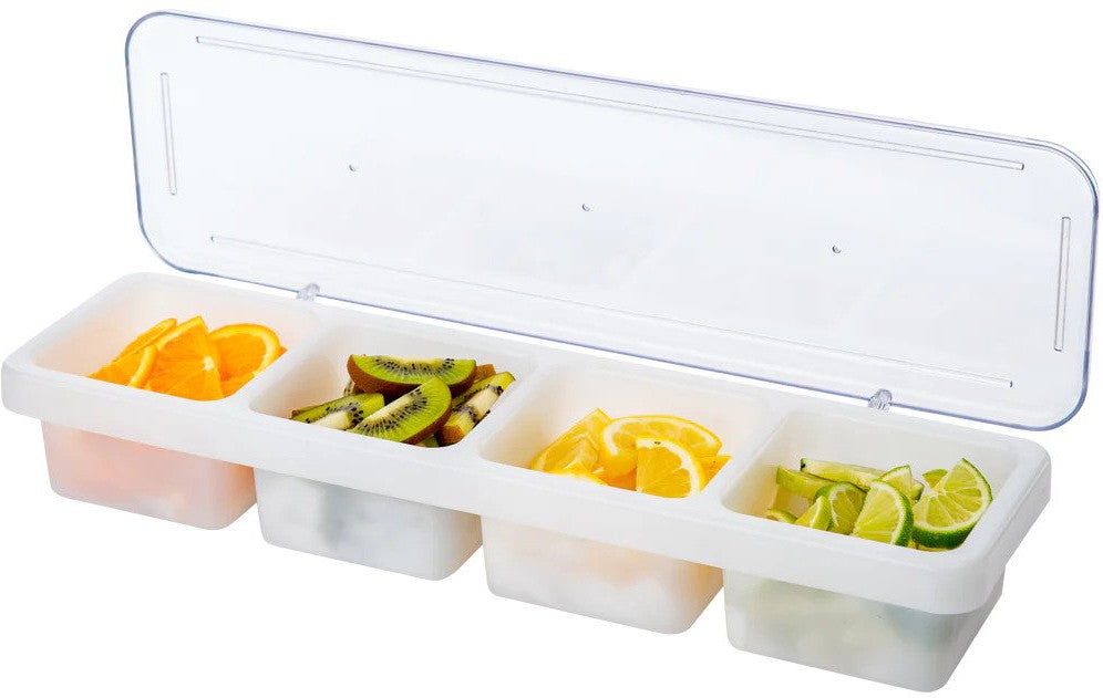 Browne - Four-Compartment Bar Caddy With Cover - 574837