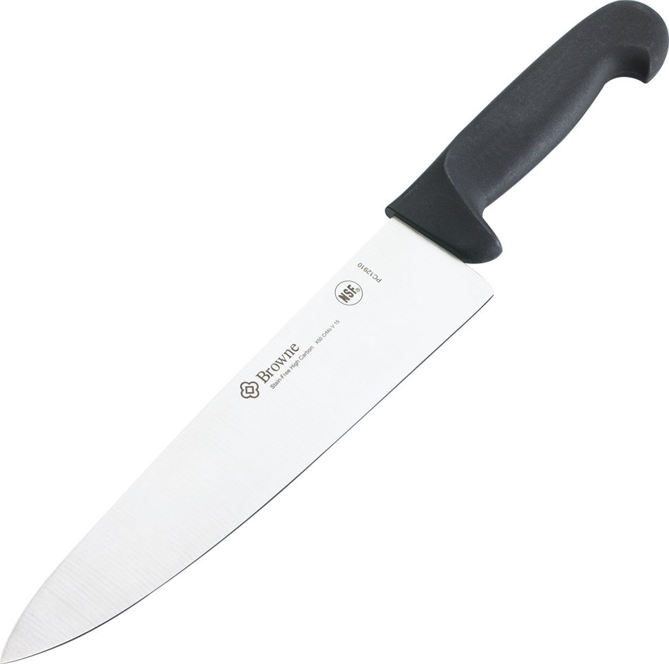 Browne - HALCO 12" Black Cook's Knife - PC12912