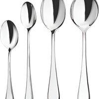 Browne - LUMINO 8.5" Stainless Steel Dessert Spoon, Pack of 12 - 501402