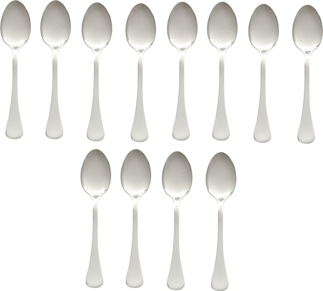 Browne - LUNA 5" Stainless Steel Demi Tasse Spoon, Pack of 12 - 503225