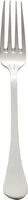 Browne - LUNA 6.5" Stainless Steel Salad Fork, Pack of 12 - 503210