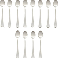 Browne - LUNA 7" Stainless Steel Iced Tea Spoon, Pack of 12 - 503214