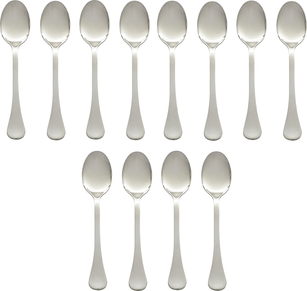 Browne - LUNA 8" Stainless Steel Table Spoon, Pack of 12 - 503204