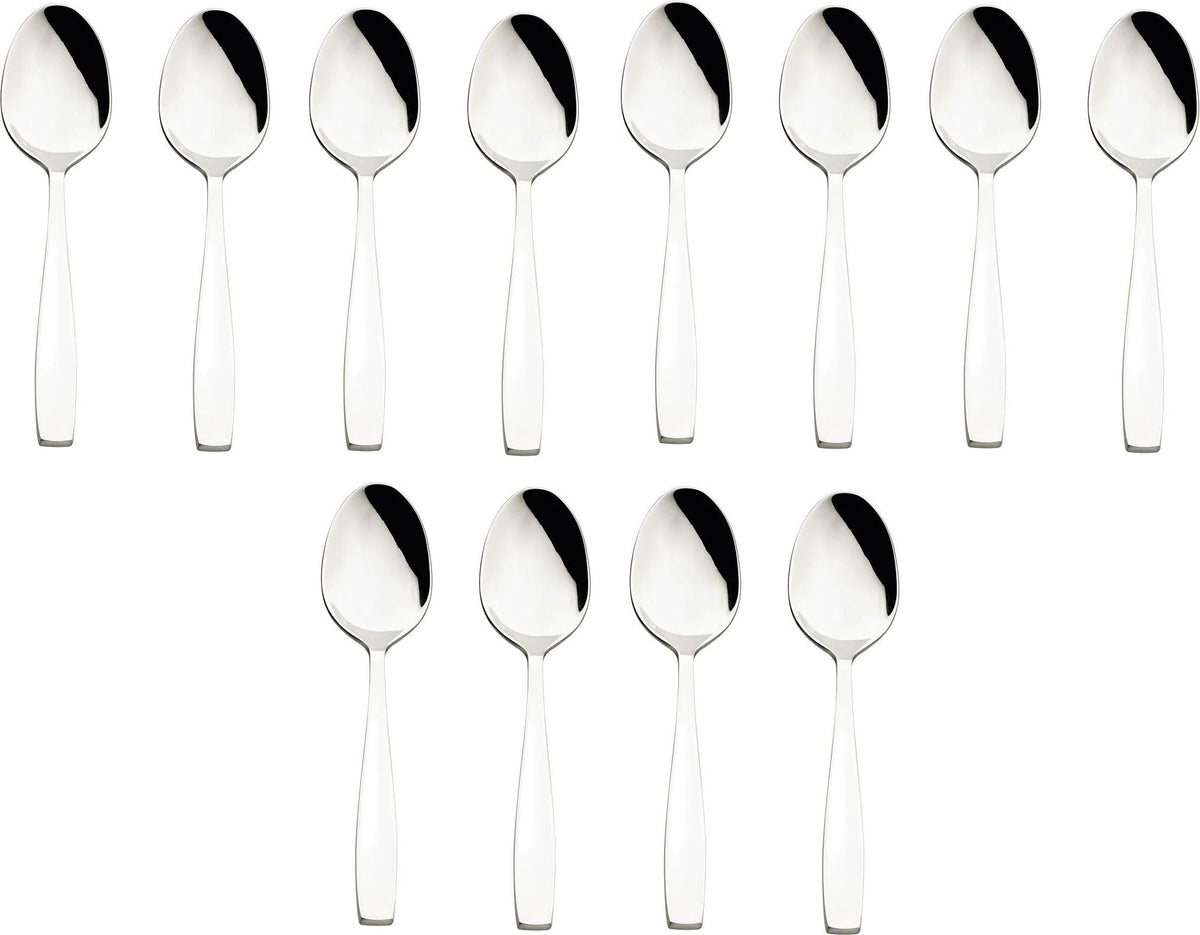 Browne - MODENA 5" Stainless Steel Demi Tasse Spoon, Pack of 12 - 503025