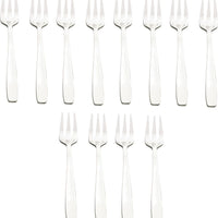 Browne - MODENA 5.7" Stainless Steel Oyster Fork, Pack of 12 - 503015