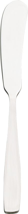 Browne - MODENA 7" Stainless Steel Butter Spreader Bent, Pack of 12 - 503022