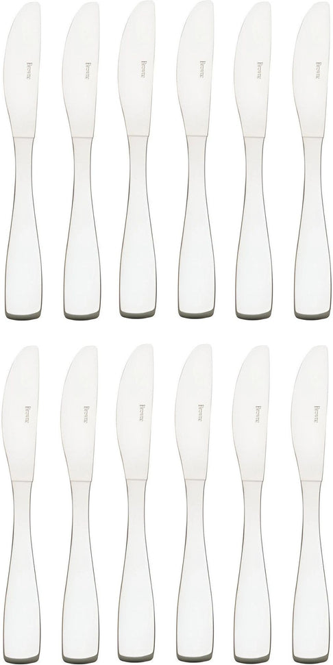 Browne - MODENA 7.1" Stainless Steel Dessert Knife, Pack of 12 - 503021