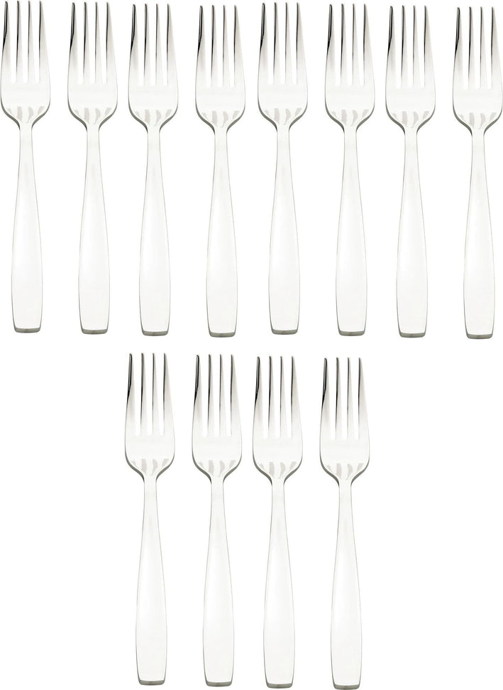 Browne - MODENA 7.3" Stainless Steel Dinner Fork, Pack of 12 - 503003