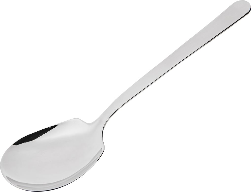 Browne - NEW ERA 8" Stainless Steel Round Bowl Spoon - 818