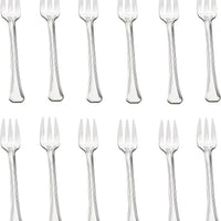 Browne - OXFORD 6.5" Stainless Steel Snail Fork, Pack of 12 - 502016