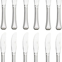 Browne - OXFORD 7.1" Stainless Steel Dessert Knife, Pack of 12 - 502021