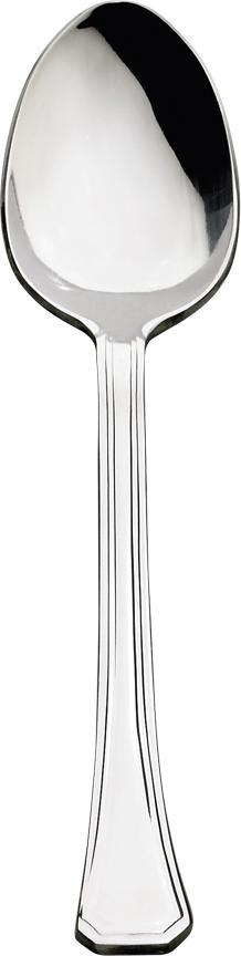 Browne - OXFORD 7.1" Stainless Steel Dessert Spoon, Pack of 12 - 502002