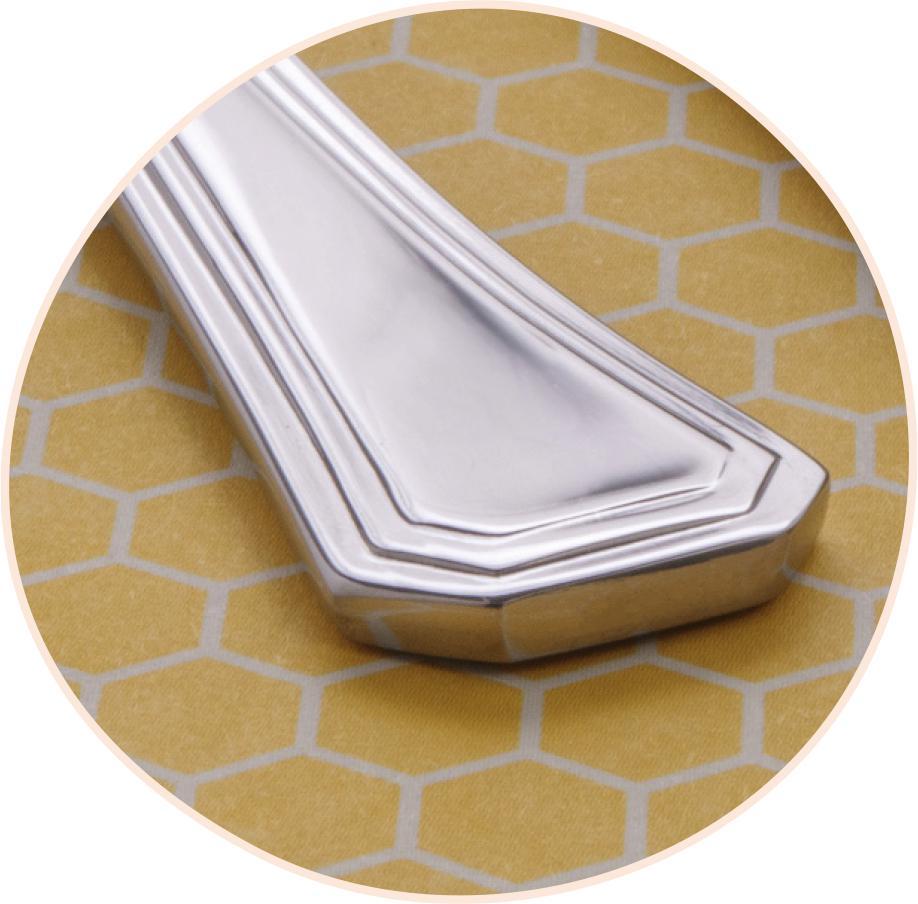 Browne - OXFORD 7.1" Stainless Steel Dessert Spoon, Pack of 12 - 502002