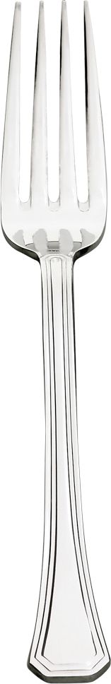 Browne - OXFORD 8.1" Stainless Steel European Fork (12 Count) - 502005