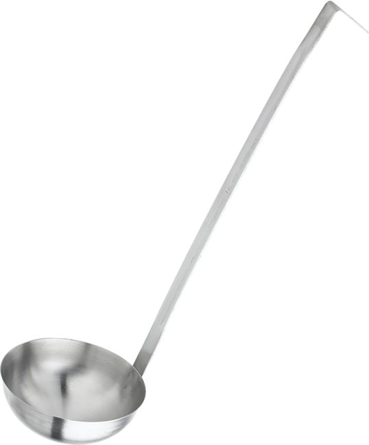 Browne - Opitma 1 Oz Stainless Steel One Piece Ladle - 575701