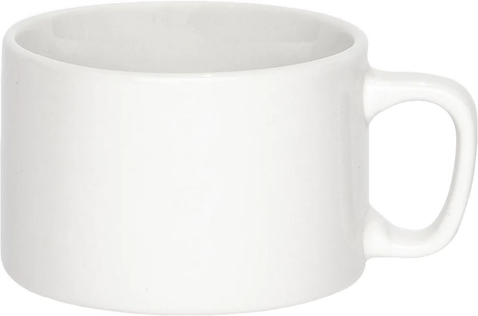 Browne - PALM 7 Oz White Stackable Cup, Pack of 36 - 563978