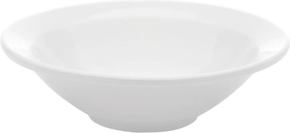 Browne - PALM 8" White Grapefruit Bowl, Pack of 36 - 563956
