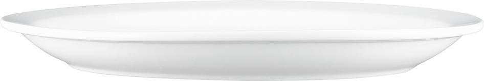 Browne - PALM 9.75" White Oval Platter, Pack of 24 - 563967