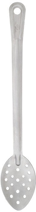 Browne - RENAISSANCE 13" Stainless Steel Curved Perforated Spoon - 4766