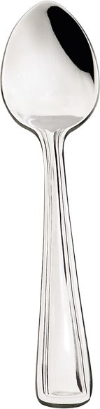 Browne - ROYAL 4.9" Stainless Steel Demi Tasse Spoon - 502625