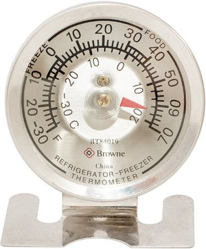 Browne - Refrig/Freezer Thermometer (- 30° to 70° F) - RT84019