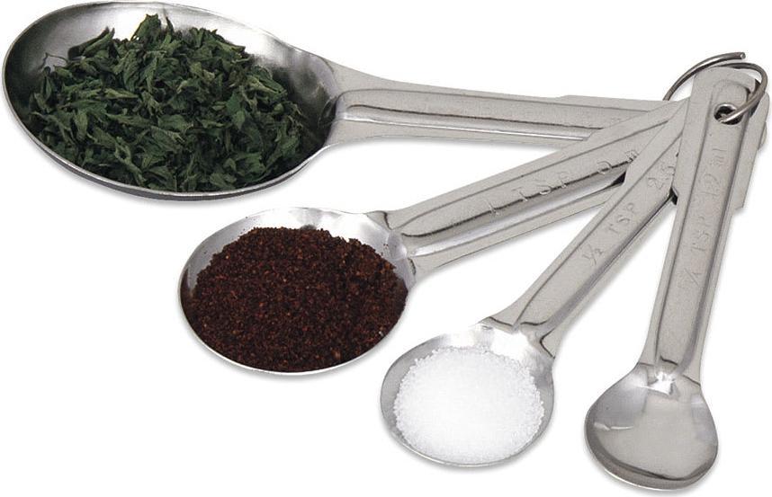 Browne - Stainless Steel 4 Pc Measuring Spoon Set - 746108