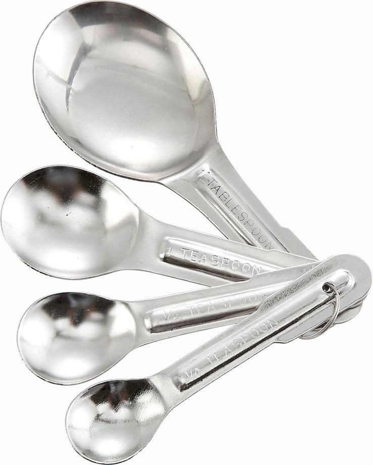 Browne - Stainless Steel 4 Pc Measuring Spoon Set - 746108