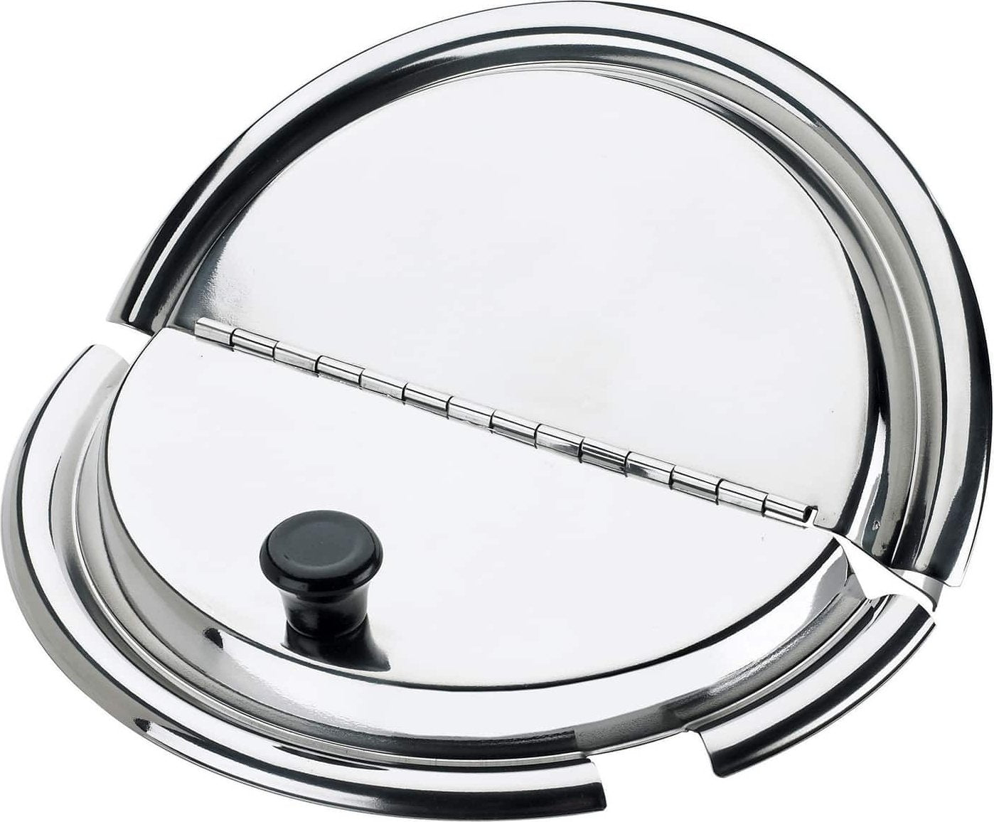 Browne - Stainless Steel Hinged Cover For 11 QT Steam Inset Pan #575591 - 575593